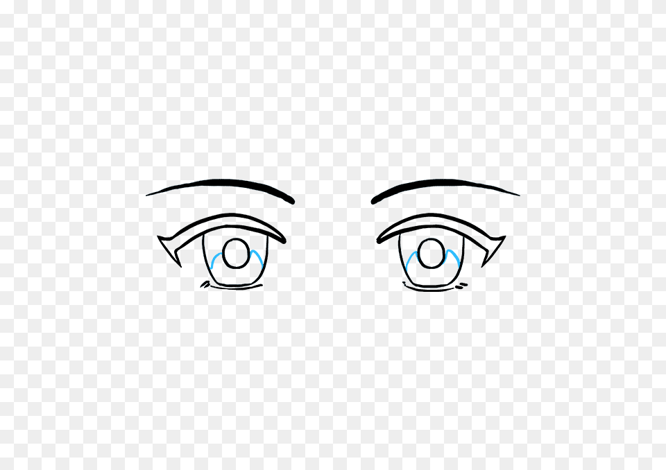 How To Draw Anime Eyes, Accessories, Art, Glasses Free Png Download