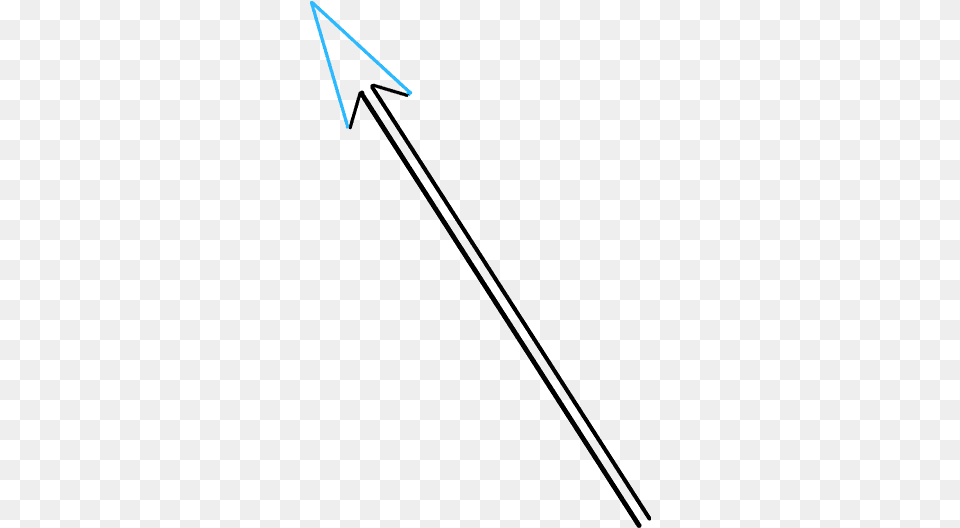 How To Draw Arrow Line Art, Triangle Free Png Download