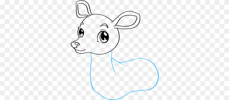 How To Draw Baby Deer Cartoon, Clothing, Footwear, Shoe, Smoke Pipe Free Png
