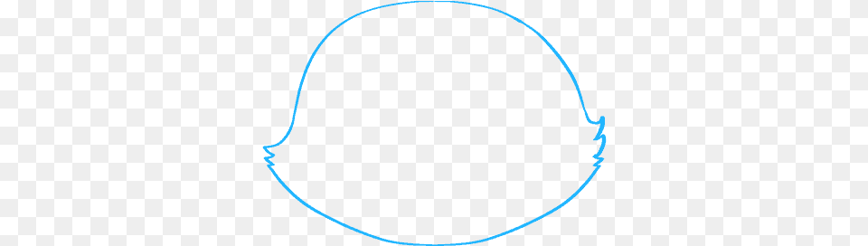 How To Draw Baby Fox Circle, Oval Png Image