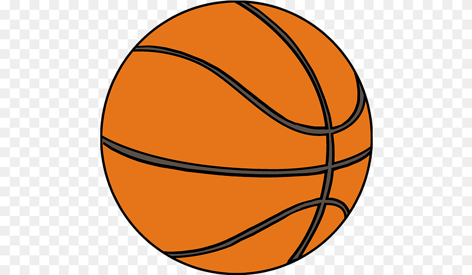 How To Draw Basketball Illustration Of A Basketball, Sport Free Transparent Png