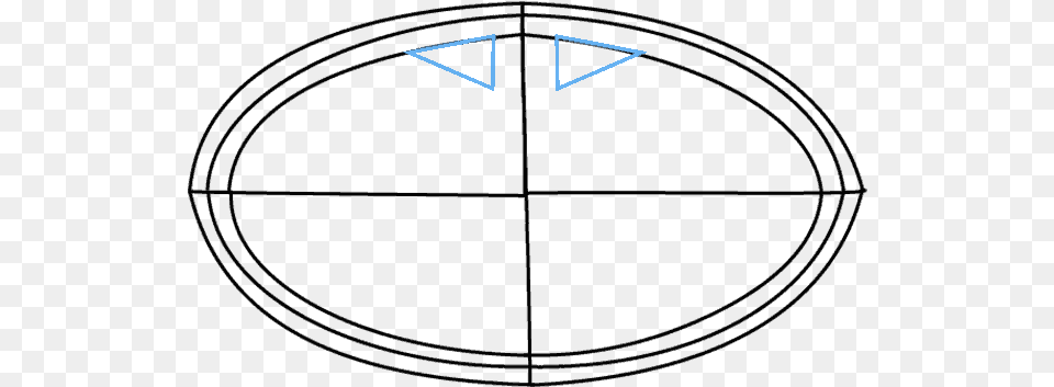 How To Draw Batman Logo Circle, Triangle Png Image