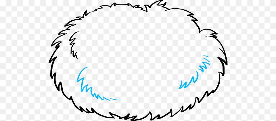 How To Draw Bird Nest Draw A Bird Nest, Electronics, Hardware Free Png