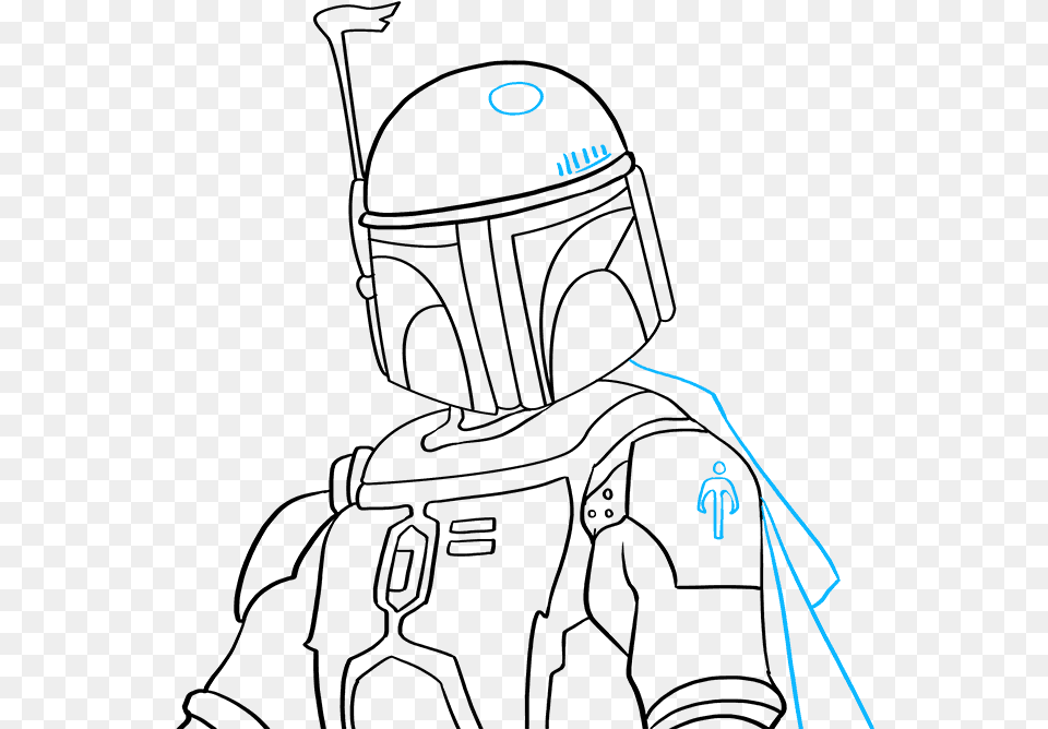 How To Draw Boba Fett Draw Boba Fett Free Png