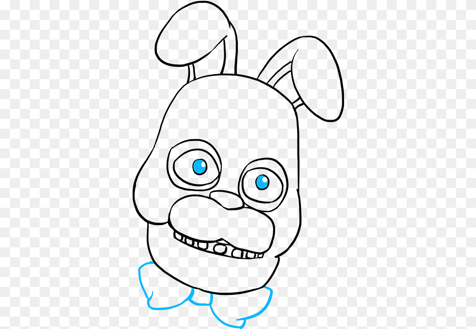 How To Draw Bonnie From Five Nights At Freddy S Cartoon, Electronics, Hardware, Astronomy, Moon Png Image