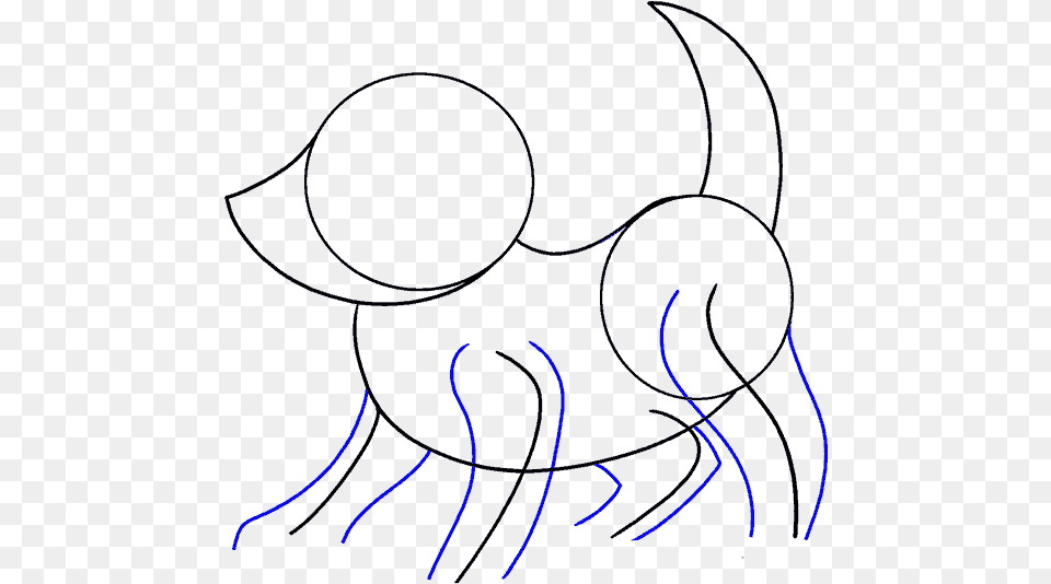 How To Draw Cartoon Dog Line Art, Animal, Sea Life, Person, Light Free Transparent Png