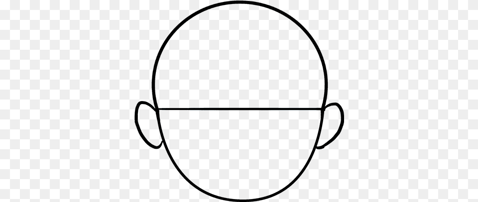 How To Draw Cartoon Hair Circle, Accessories, Glasses Png Image