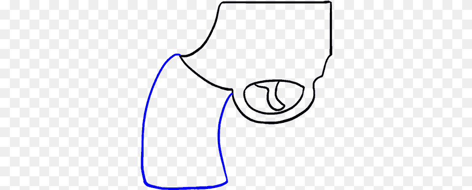 How To Draw Cartoon Revolver Easy To Draw Revolver, Clothing, T-shirt, Accessories, Glasses Free Transparent Png