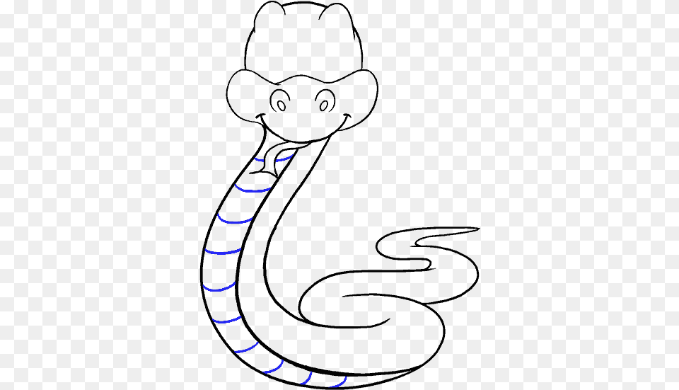 How To Draw Cartoon Snake Snake Draw Cartoon, Cutlery, Fork, Lighting, Nature Png