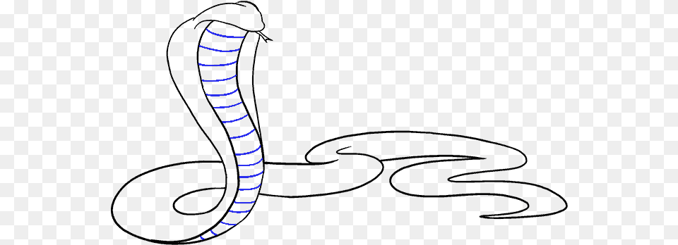 How To Draw Cobra Cobra Drawing Easy, Spiral, Coil, Nature, Night Free Png