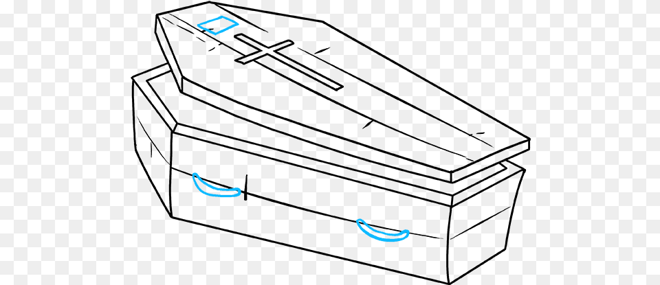 How To Draw Coffin Coffin Drawing, Nature, Outdoors, Sea, Water Free Png