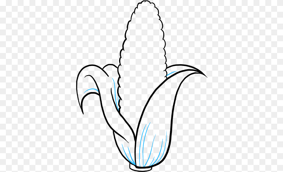 How To Draw Corn Cob Draw Corn, Art Png Image