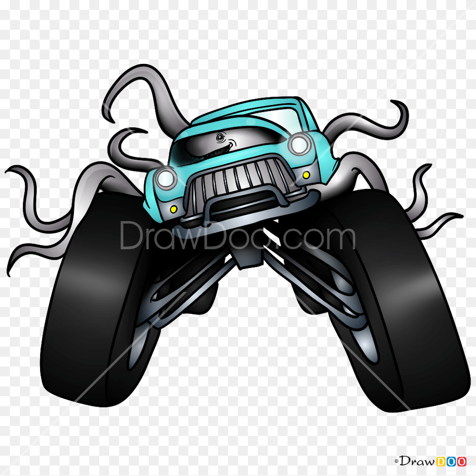 How To Draw Creech And Car Monster Trucks Creech Family Monster Trucks, Buggy, Transportation, Vehicle, Electronics Free Transparent Png