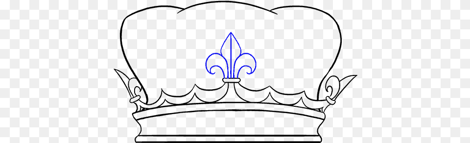 How To Draw Crown Draw A Crown, Logo, Symbol Png Image