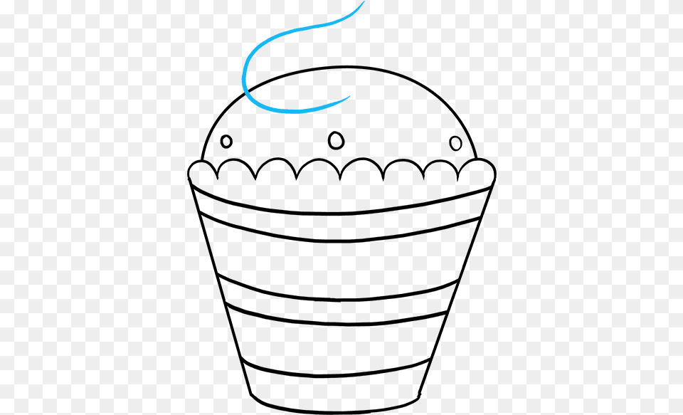 How To Draw Cupcake, Electronics, Hardware, Outdoors, Text Free Png