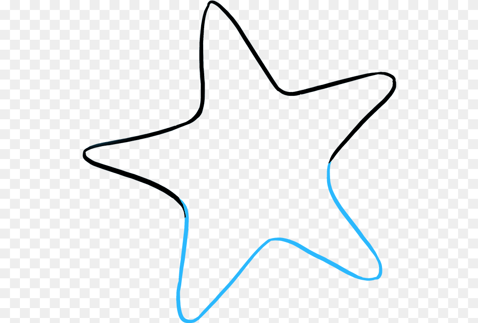 How To Draw Cute Starfish Easy Starfish To Draw, Star Symbol, Symbol, Animal, Sea Life Png