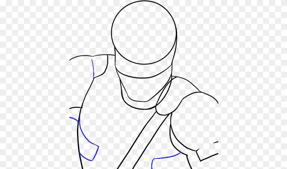 How To Draw Deadpool Line Art, Silhouette Free Png