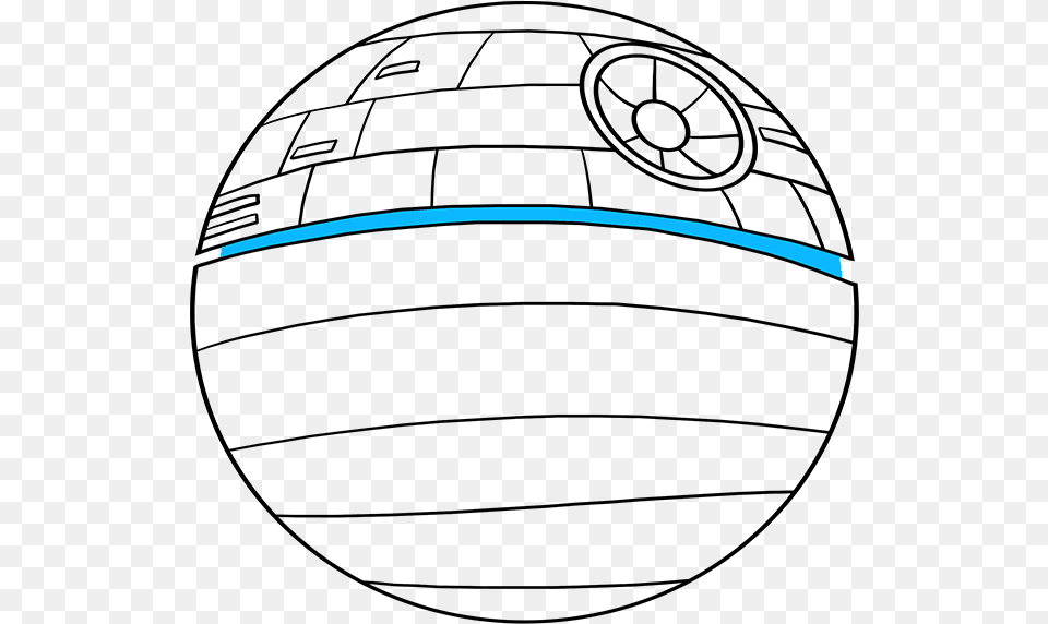How To Draw Death Star From Star Wars Line Art, Blade, Dagger, Knife, Weapon Free Transparent Png