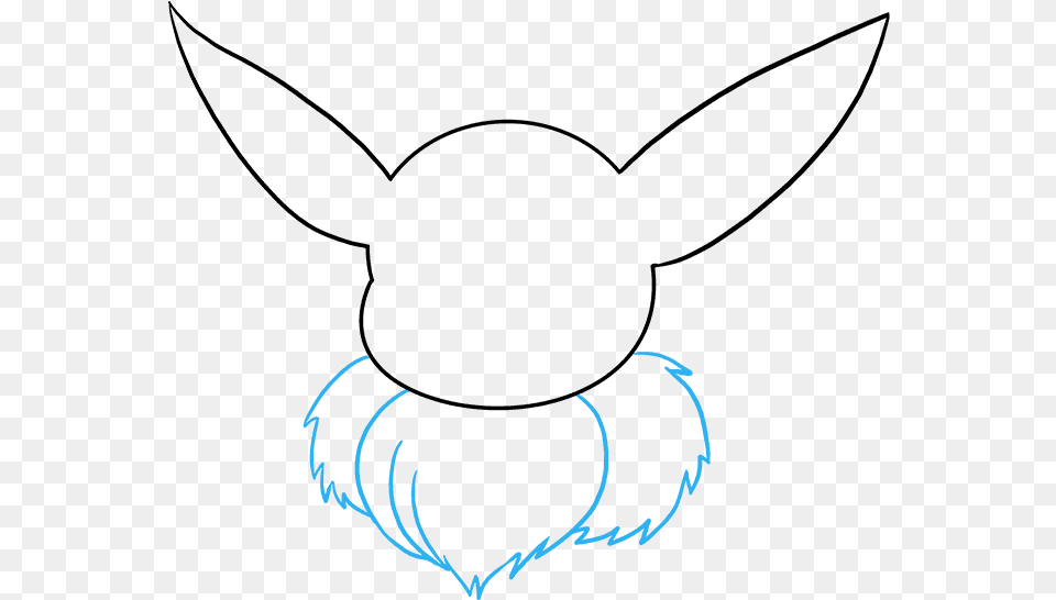 How To Draw Eevee Draw Eevee Head, Electronics, Hardware, Nature, Night Free Transparent Png