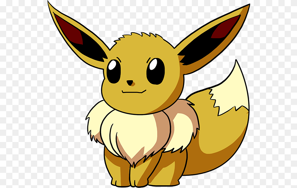 How To Draw Eevee From Pokmon Pokemon Clipart, Face, Head, Person, Animal Free Transparent Png