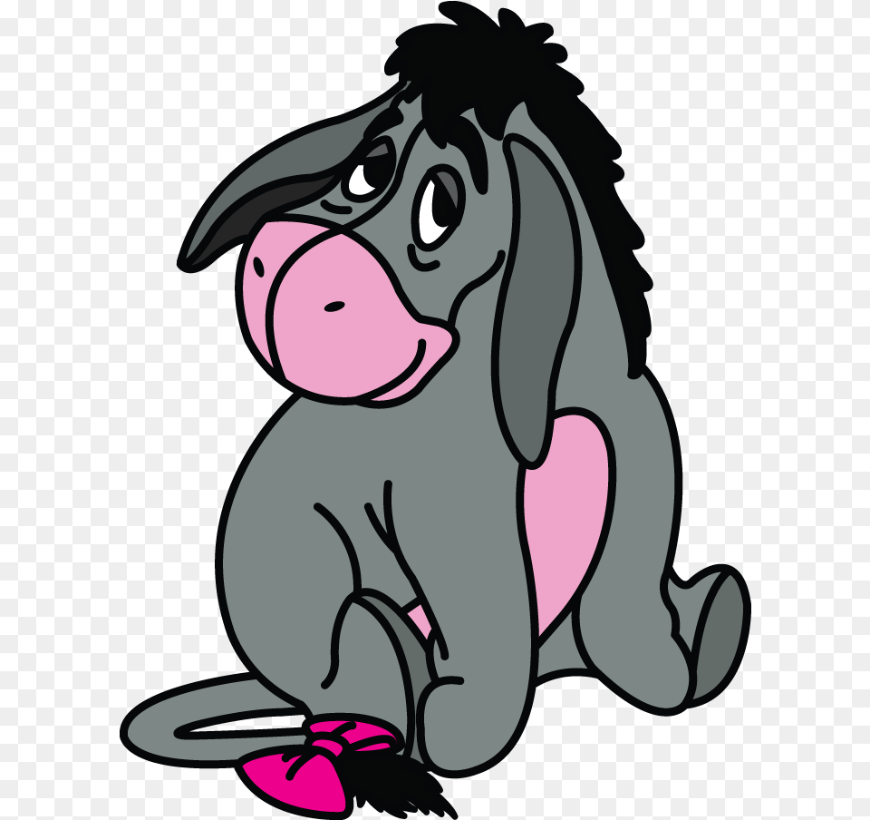 How To Draw Eeyore Winnie The Pooh And Friends Easy Easy Drawings Of Winnie The Pooh, Cartoon, Baby, Person Png