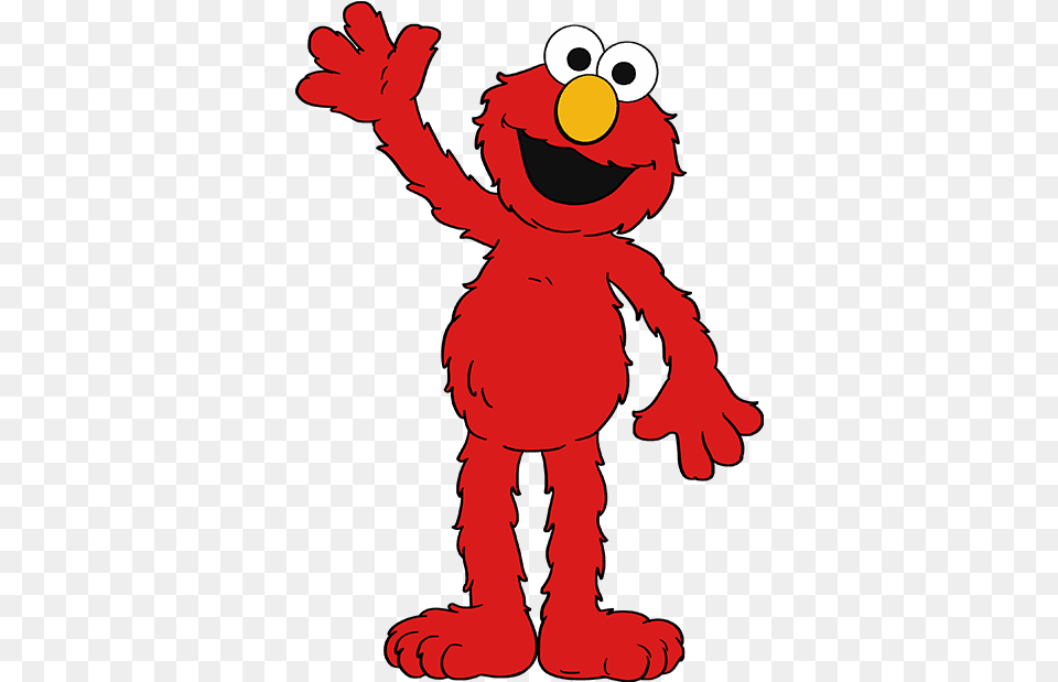 How To Draw Elmo From Sesame Street Elmo Clipart, Baby, Person, Cartoon Free Png