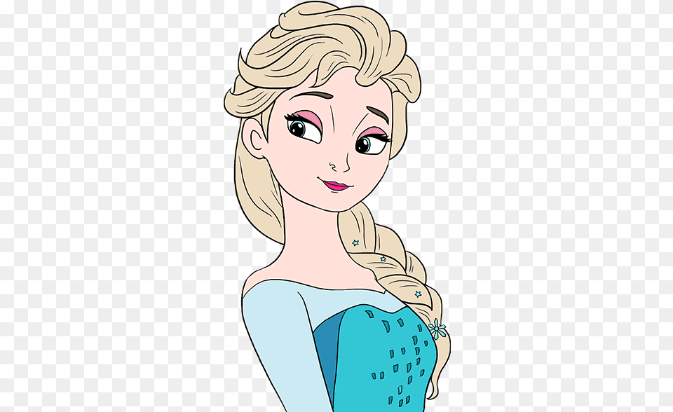 How To Draw Elsa From Frozen Frozen Elsa Drawing, Adult, Person, Female, Woman Png