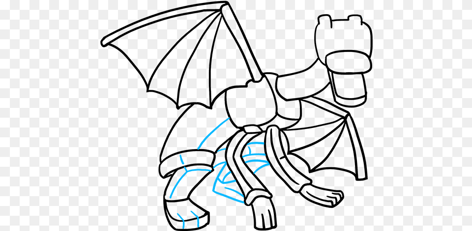 How To Draw Ender Dragon From Minecraft Draw The Ender Dragon From Minecraft, Light Png
