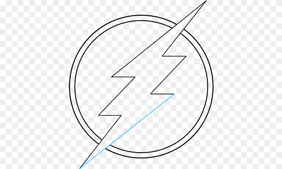 How To Draw Flash Logo Flash Drawing, Light, Triangle Png