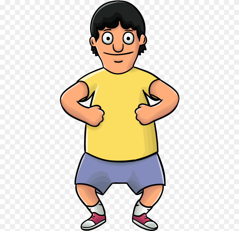 How To Draw Gene Belcher Bob39s Burgers Step By Step Bob39s Burger Character Gene, Baby, Clothing, Person, T-shirt Png