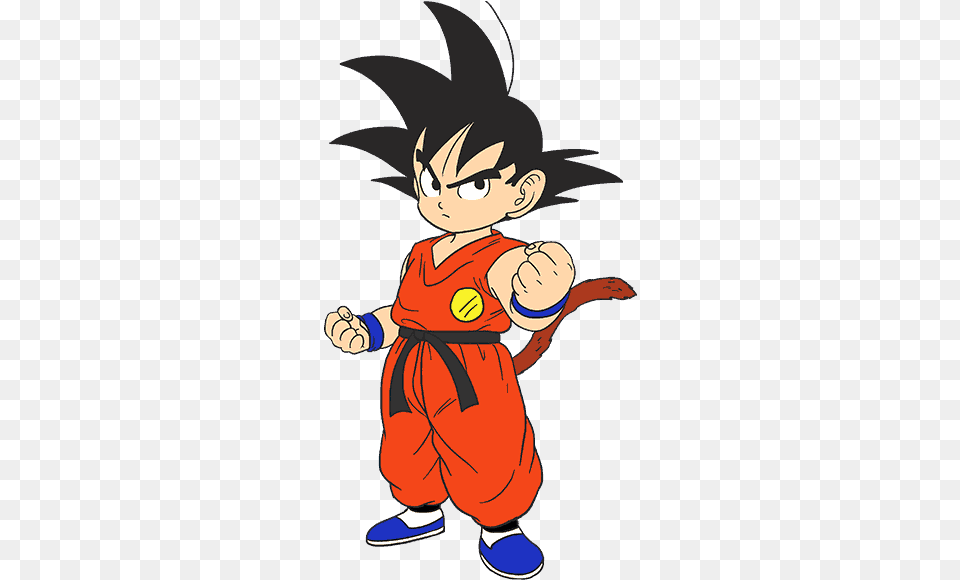 How To Draw Goku Dragon Ball Goku, Baby, Person, Cartoon, Face Png Image