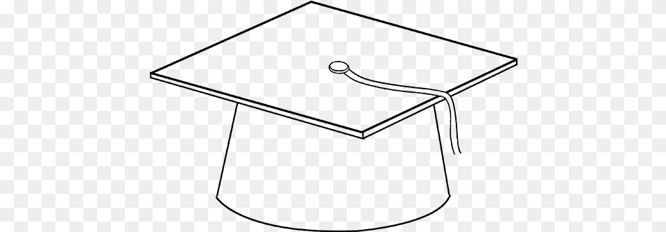 How To Draw Graduation Cap Line Art, Lighting Free Png