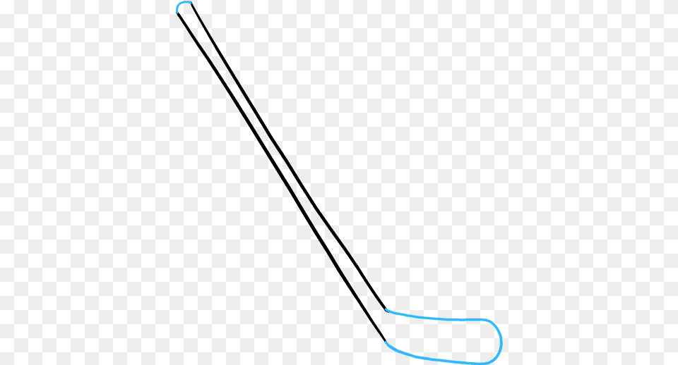 How To Draw Hockey Sticks Mobile Phone, Cutlery, Fork, Outdoors Free Png Download