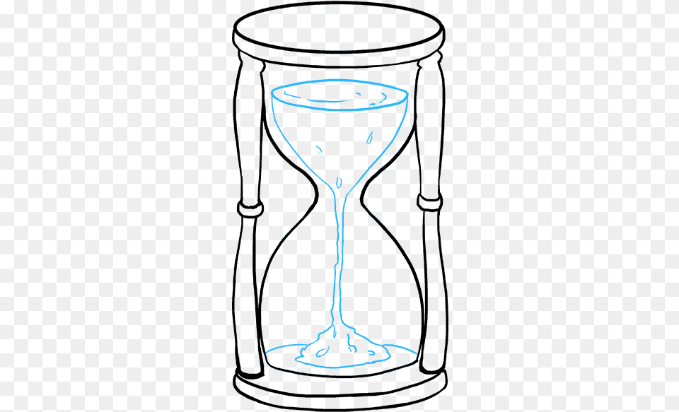 How To Draw Hourglass Hourglass Drawing, Glass, Smoke Pipe Free Png Download