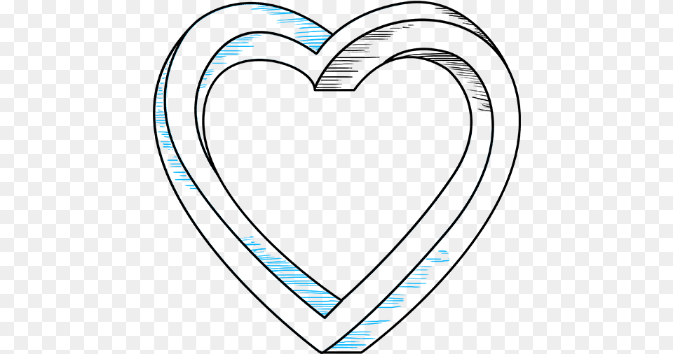 How To Draw Impossible Heart Heart Png