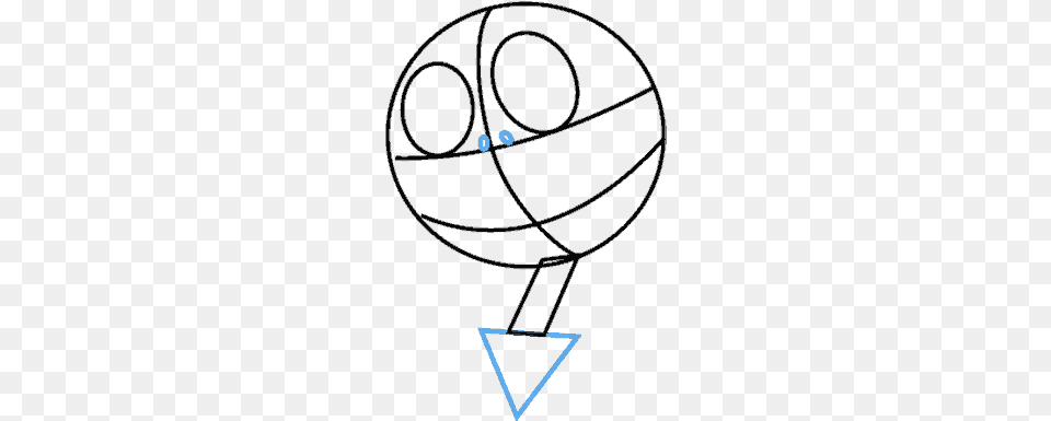 How To Draw Jack Skellington Sketch, Triangle Png