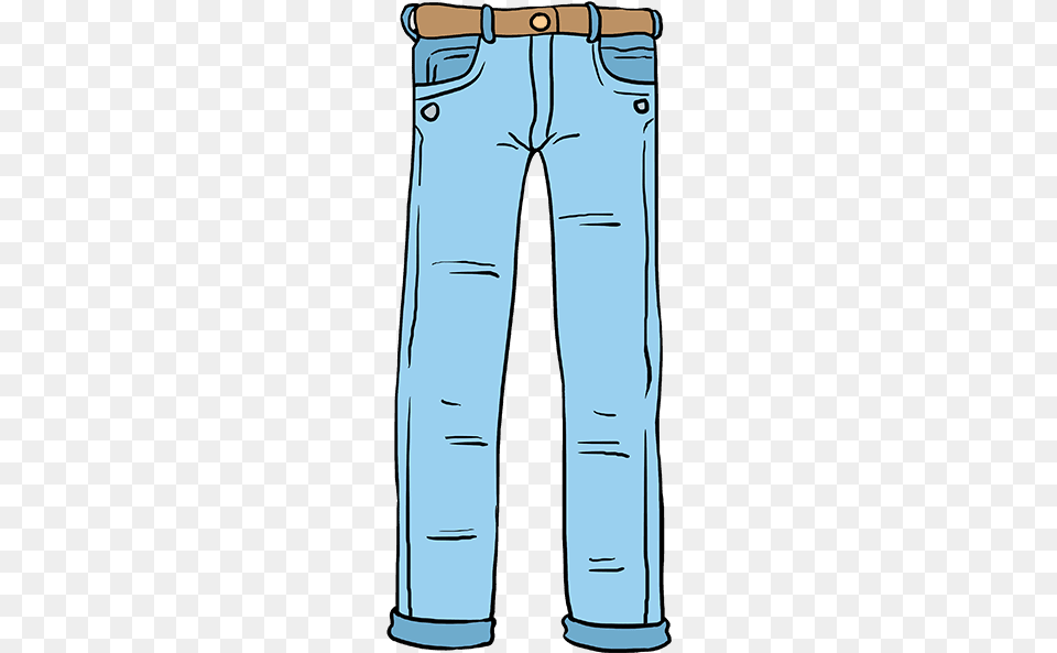 How To Draw Jeans, Clothing, Pants, Adult, Male Png Image