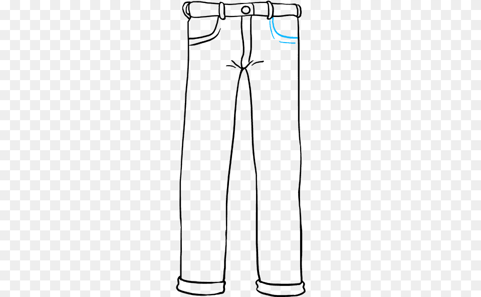 How To Draw Jeans Easy To Draw Pants, Racket, Sport, Tennis, Tennis Racket Free Png