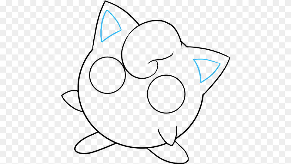 How To Draw Jigglypuff Drawing Png