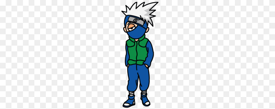 How To Draw Kakashi Hatake From Naruto Anime Manga Easy Step, Book, Comics, Publication, Baby Png Image