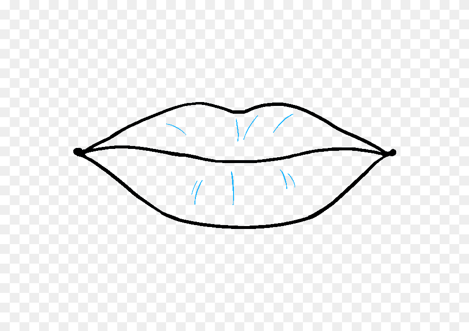 How To Draw Lips Really Easy Drawing Tutorial, Fireworks Free Png Download