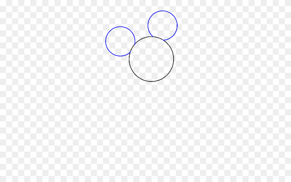How To Draw Mickey Mouse Easy Drawing Guides, Nature, Night, Outdoors Free Transparent Png