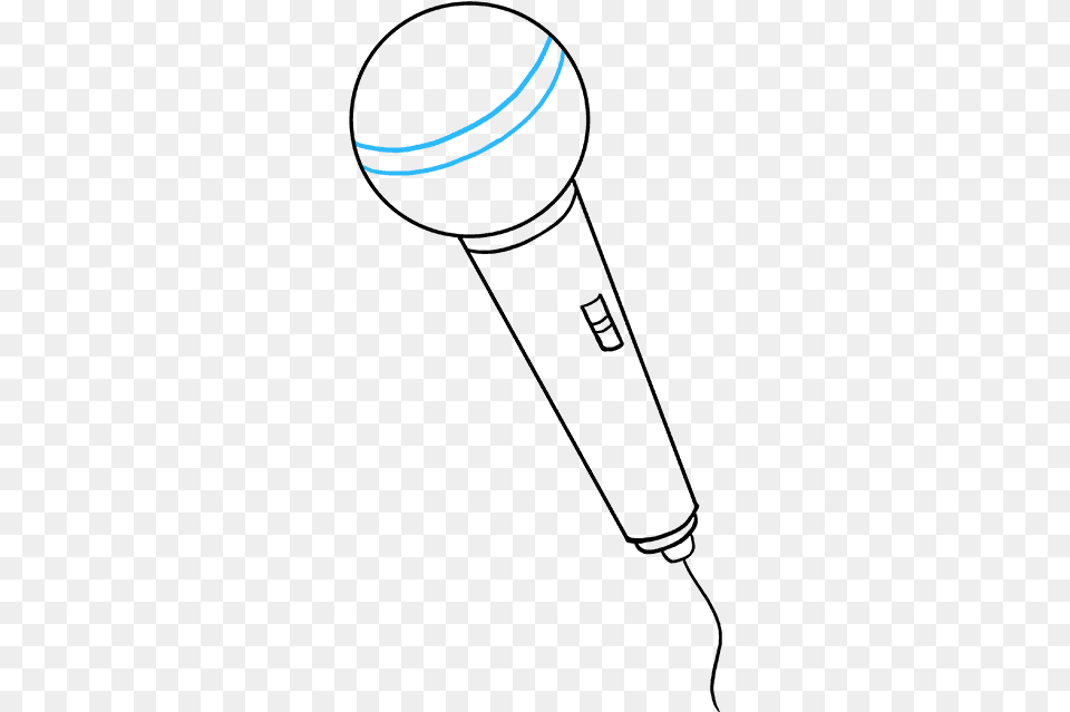 How To Draw Microphone Microphone Easy Sketch, Lighting Png