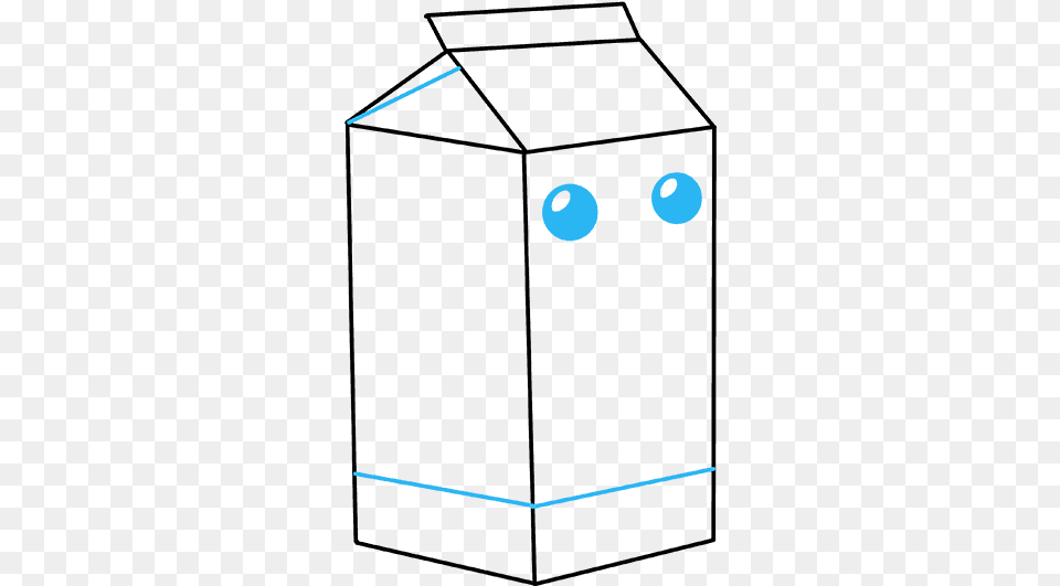 How To Draw Milk Carton Draw A Simple Milk Carton Free Png Download