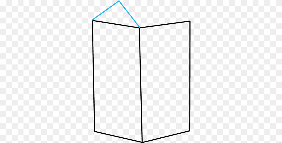How To Draw Milk Carton Drawing, Triangle, Lighting, Outdoors Free Png