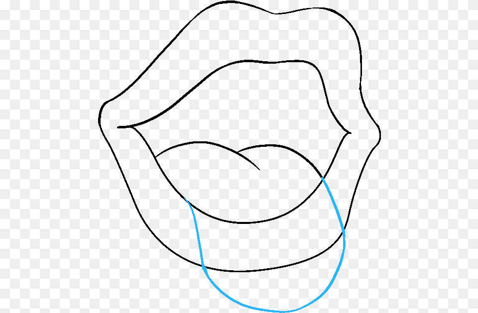 How To Draw Mouth And Tongue Line Art, Electronics, Hardware, Computer Hardware, Mouse Free Transparent Png