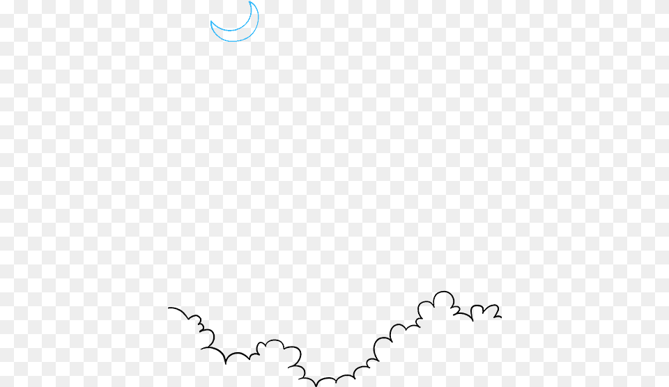 How To Draw Night Sky Drawing, Nature, Outdoors, Astronomy, Moon Png