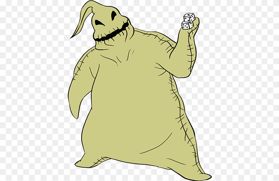 How To Draw Oogie Boogie From The Drawing Nightmare Before Christmas Oogie Boogie, Bag, Animal, Bear, Mammal Png Image