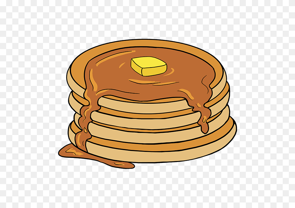 How To Draw Pancakes, Bread, Food, Pancake Free Png