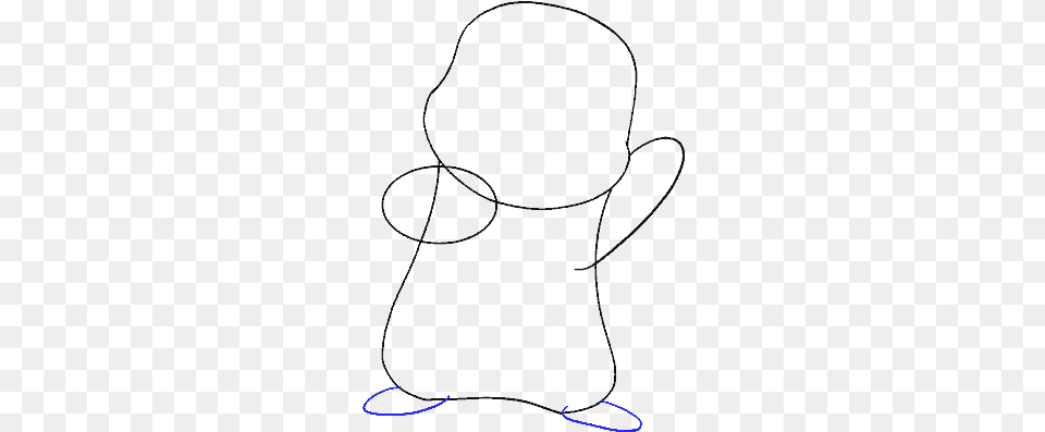 How To Draw Pikachu Line Art, Silhouette, Person Free Transparent Png
